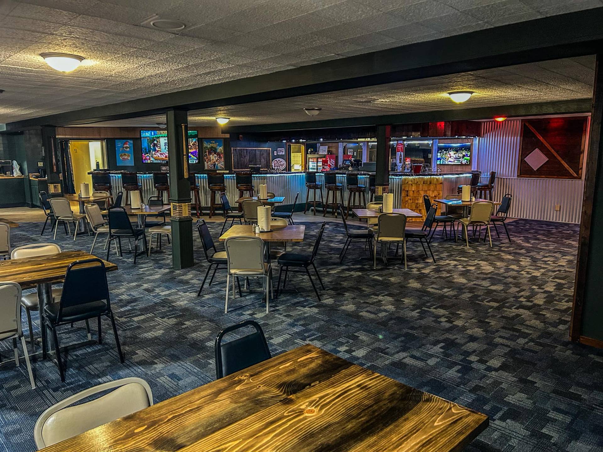 The Dugout Grill interior