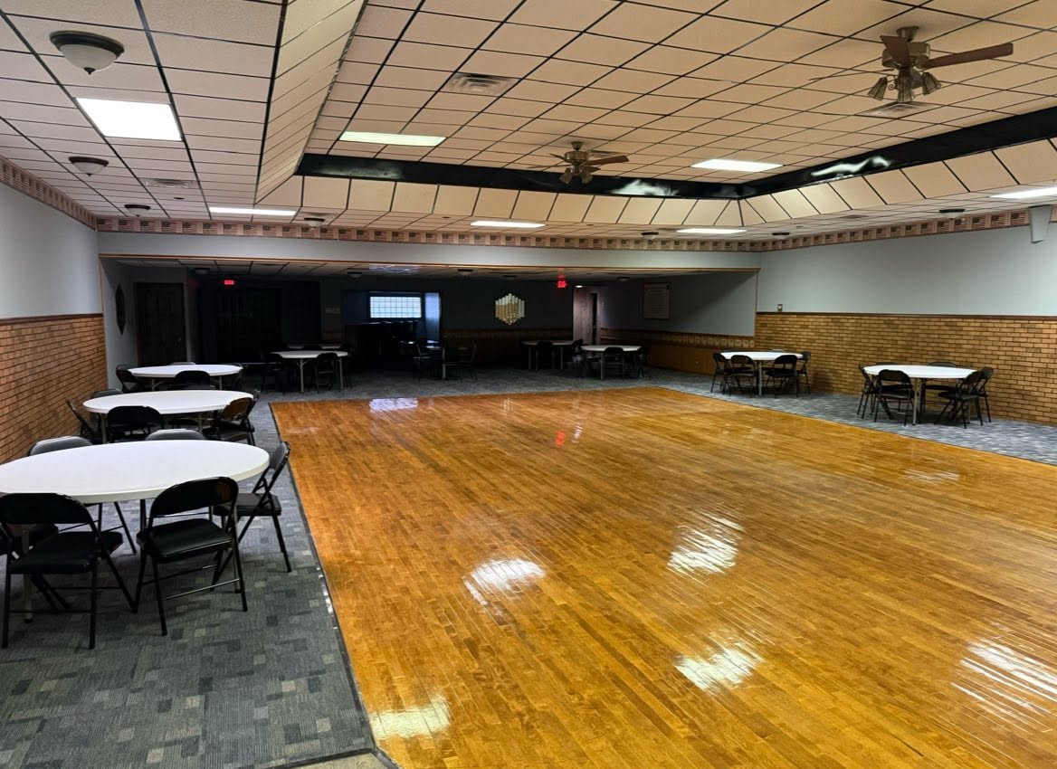 The Bull Pen upstairs event space at The Dugout Grill
